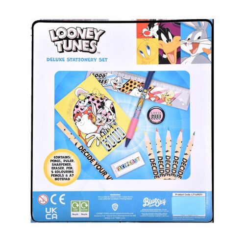 Conjunto de Papelera de Lujo Personajes Looney Tunes