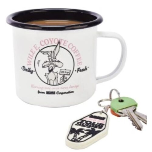 Enamel Mug & Keyring Gift Box