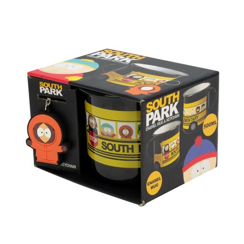 Set de Taza y llavero  Personajes South Park