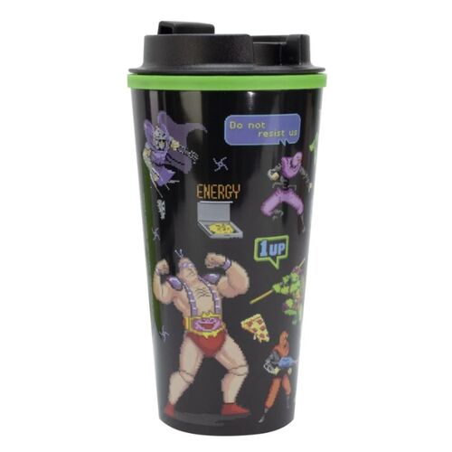 Vaso Termo con tapa de rosca Tortugas Ninja 450 ml