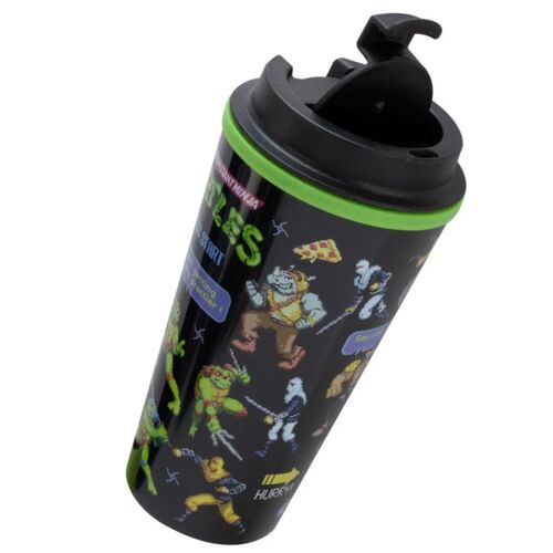 Vaso Termo con tapa de rosca Tortugas Ninja 450 ml