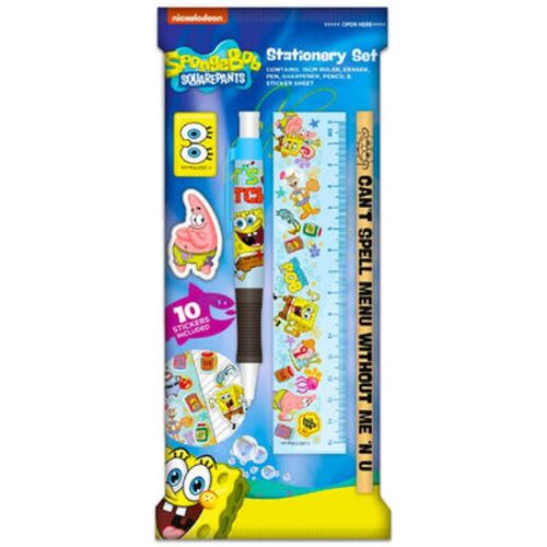 Bolsa set de Papelera de Papel Bob Esponja