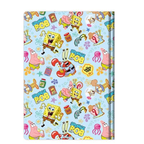 Cuaderno premium tapa dura Bob Esponja A5 (120 pginas)