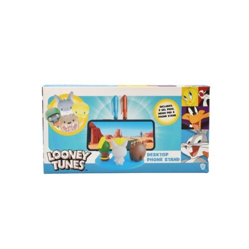 Soporte para telfono y organizador de escritorio 3 en 1 Personajes Looney Tunes