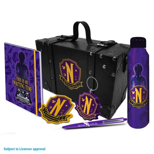 Set de regalo premium Bal academia Nevermore, Wednesday