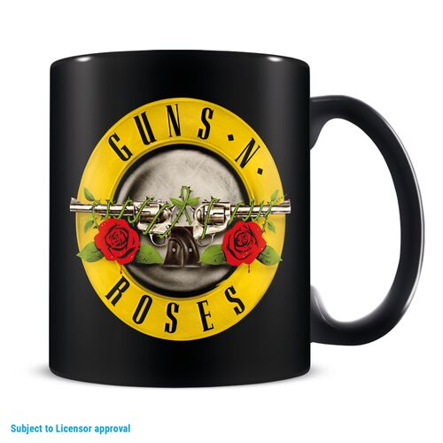 Set regalo con taza y calcetines Guns N' Roses 315 ml y TU 36-41