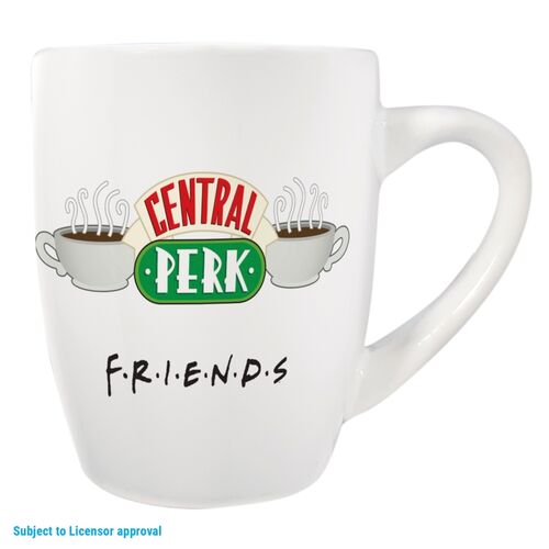 Set regalo con taza y calcetines Central Perk Friends 315 ml y TU 36-41