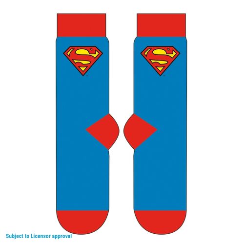 Set regalo con taza y calcetines Logo Superman 315 ml y TU 36-41