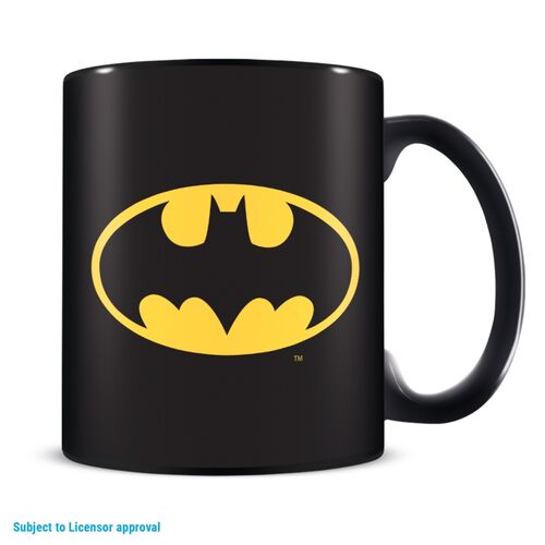 Set regalo con taza y calcetines Logo Batman 315 ml y TU 36-41