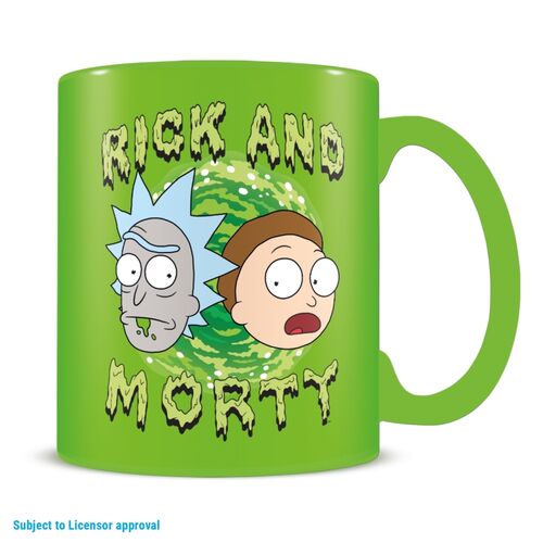 Set regalo con taza y calcetines Rick & Morty 315 ml y TU 36-41