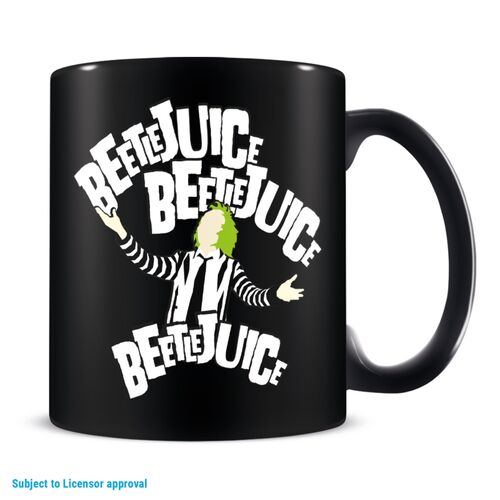 Set regalo con taza y calcetines Beetlejuice 315 ml y TU 36-41