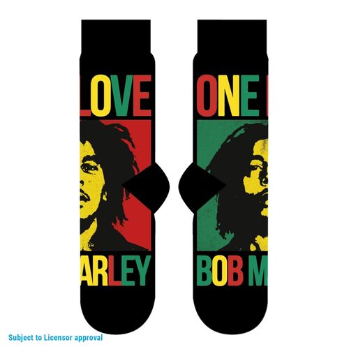 Set regalo con taza y calcetines Bob Marley 315 ml y TU 36-41