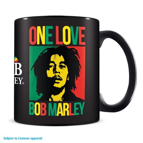 Set regalo con taza y calcetines Bob Marley 315 ml y TU 36-41