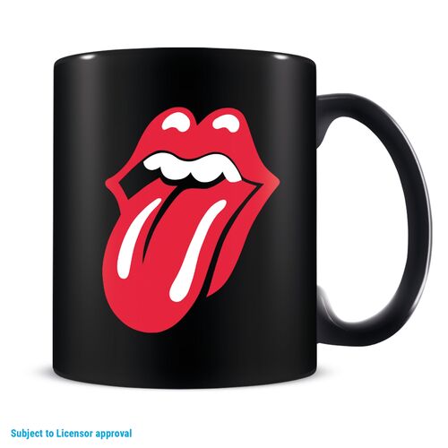 Gift set with Rolling Stones mug and socks Tongue 315 ml and TU 36-41