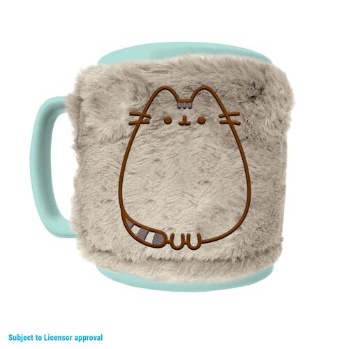 Pusheen plush mug with sleeve 440 ml