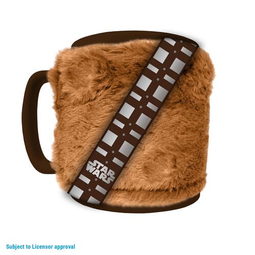 Taza con funda de peluche Chewbacca 440 ml