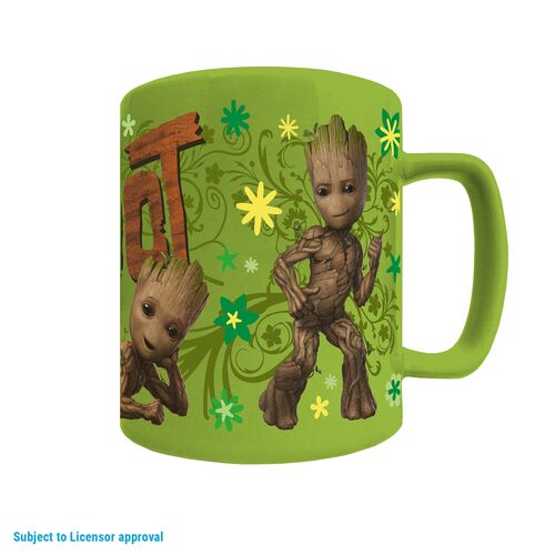 Mug with Groot plush sleeve 440ml