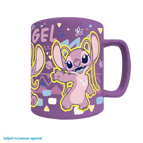 Taza con funda de peluche Angel  440 ml