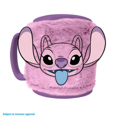 Taza con funda de peluche Angel  440 ml