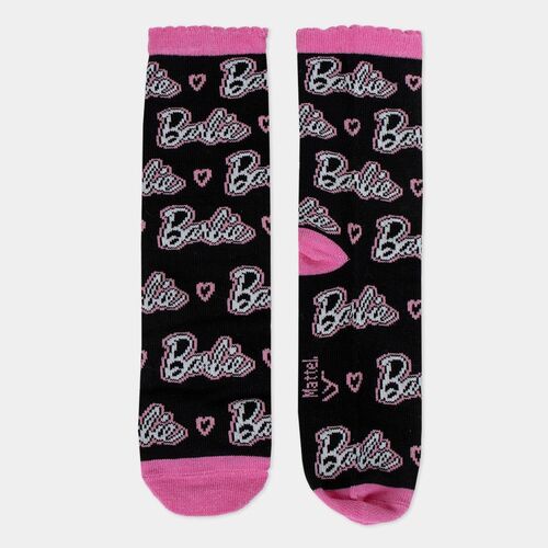 Calcetines blanco y rosa Barbie TU 36/43