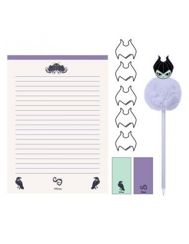 Maleficent stationery set