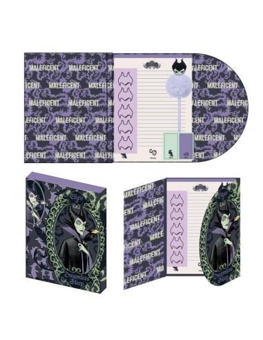 Maleficent stationery set