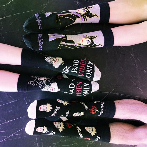 Maleficent socks one size 36/43