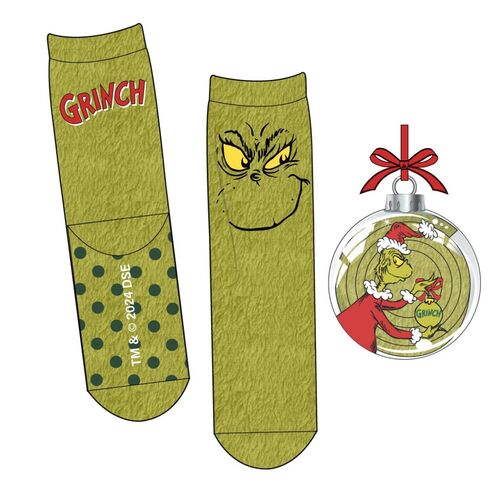 The Grinch non-slip socks one size 38/45