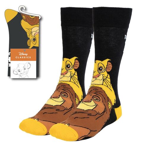 Simba & Mufasa socks one size 36/43