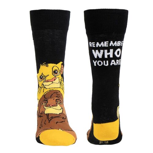 Simba & Mufasa socks one size 36/43