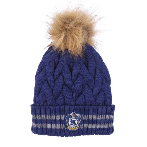 Ravenclaw pompom tricot hat, one size fits all