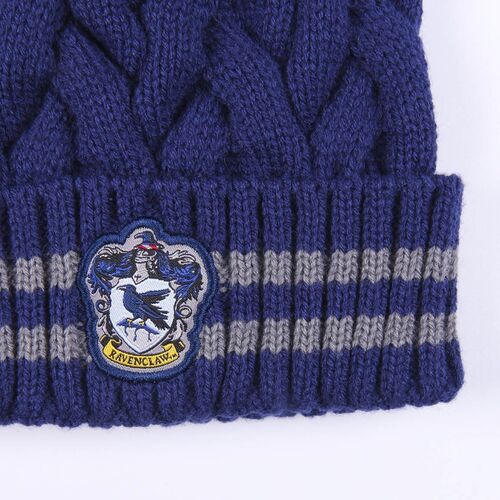 Ravenclaw pompom tricot hat, one size fits all