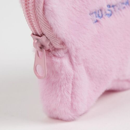 Stitch embossed travel toiletry bag