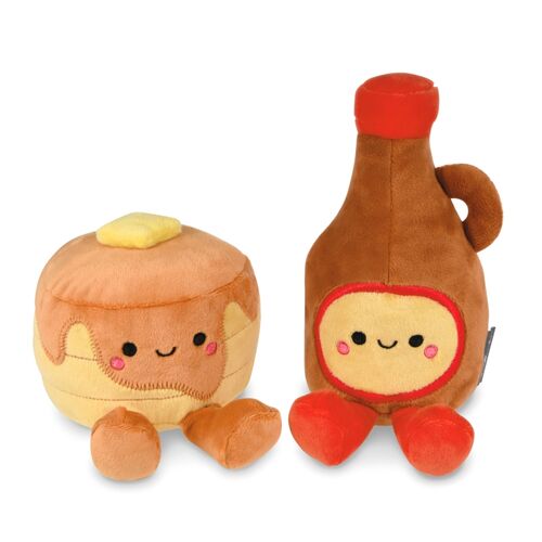 Magnetic soft toys set better together Pancakes & Syrup 13 cm