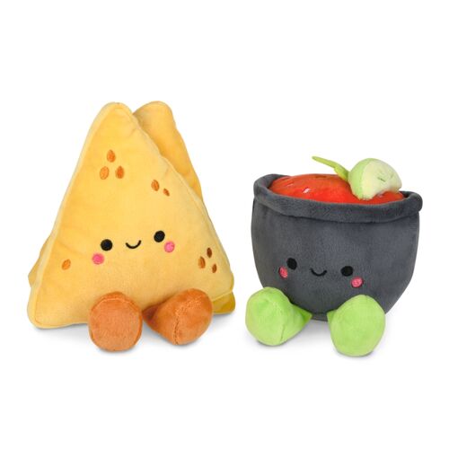 Magnetic soft toys set better together Nachos & Salsa 11,5 cm