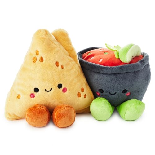 Set de dos Peluches magnticos better together Nachos & Salsa 11,5 cm