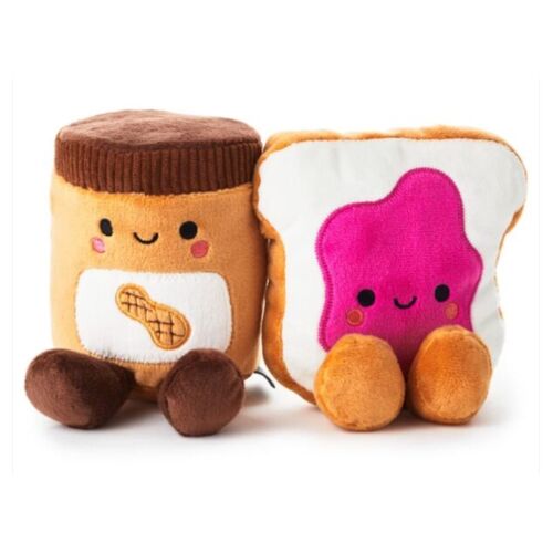 Better Together Magnetic Soft Toy Set Peanut Butter & Jam 13 cm