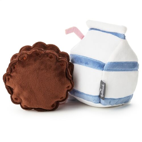 Set de dos Peluches magnticos better together Leche & Galleta 13 cm