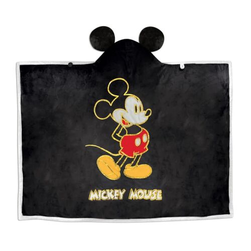 Manta con capucha Mickey Mouse 70 x 65 cm