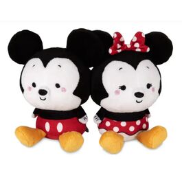 Set de dos Peluches magnticos better together Mickey & Minnie 13 cm