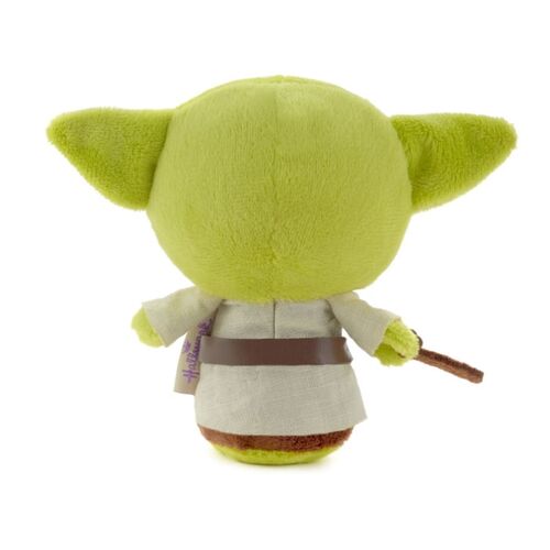 Peluche Itty bitty con sonido Yoda 10 cm