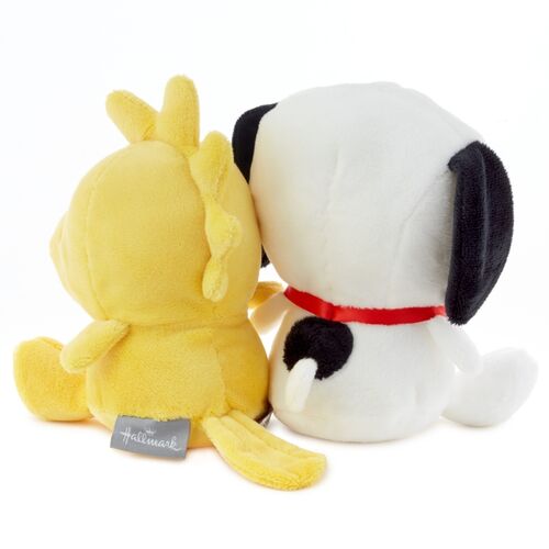 Set of two magnetic soft toys better together Snoopy & Emilio 13 cm