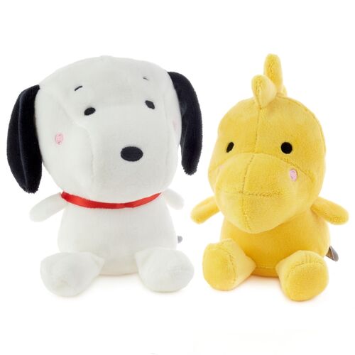 Set of two magnetic soft toys better together Snoopy & Emilio 13 cm