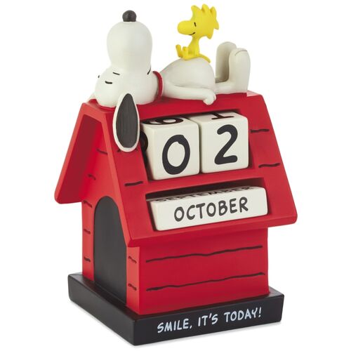 Calendario perpetuo Snoopy & Emilio 13 cm