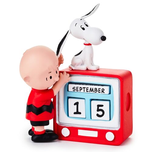 Calendario perpetuo TV Charlie Brown & Snoopy 14 cm