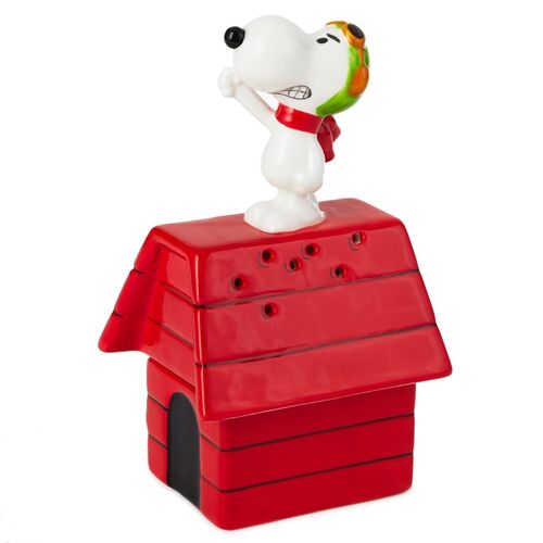 Set de salero y pimentero Snoopy aviador 17 cm