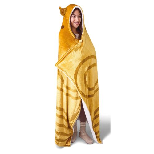 Golden Snitch hooded blanket 70 x 65 cm