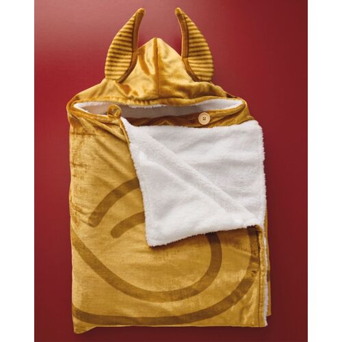 Golden Snitch hooded blanket 70 x 65 cm