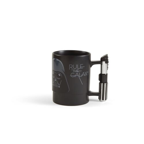 Taza con sonido Darth Vader con asa de sable de luz 1330 ml