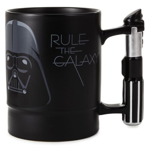 Taza con sonido Darth Vader con asa de sable de luz 1330 ml